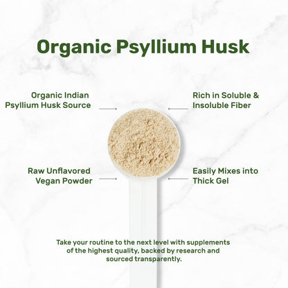 DEAL SUPPLEMENT Organic Psyllium Husk Powder, 3lbs (48oz) – Unflavored Plant Based Soluble Dietary Fiber – Gut & Digestion Health – Great for Baking & Cooking – Keto Friendly, Gluten Free, Non-GMO