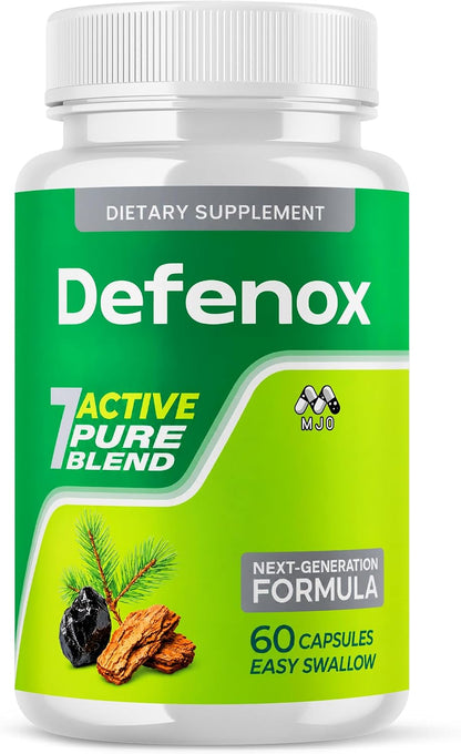 Defenox Capsules, Official Defenox 7 Active Pure Blend Formula, 60 Capsules