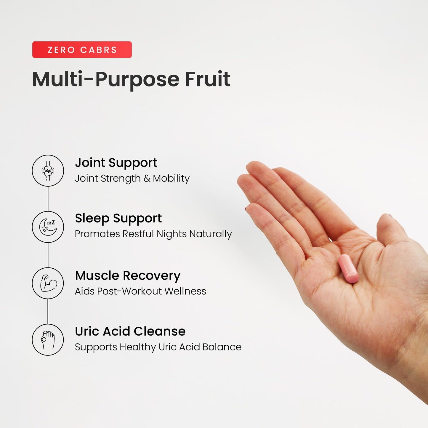 NutraChamps Organic Tart Cherry Extract Capsules - Made from Montmorency Tart Cherry Concentrate, Celery Seed & Bilberry - Supports, Sleep, Uric Acid Levels & Joint Health - 60 Vegan Capsules