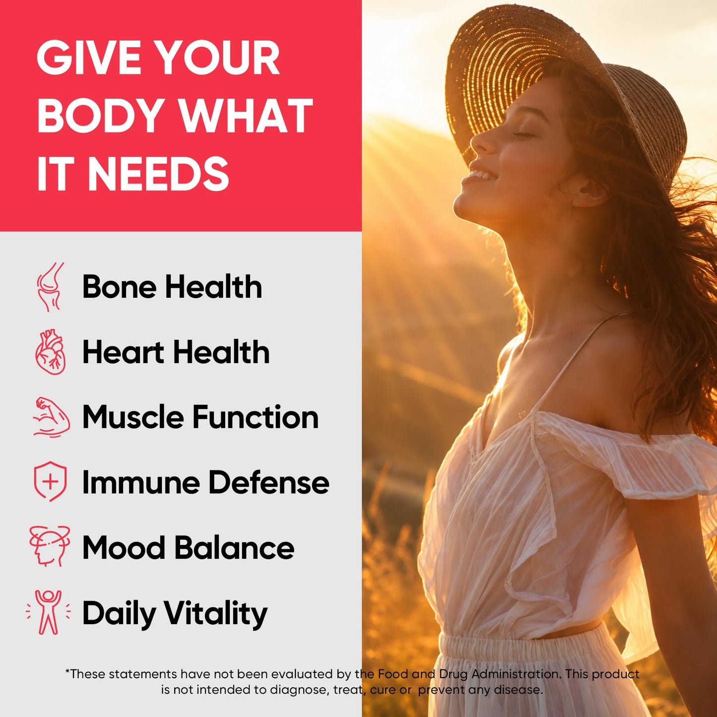 5-in-1 Vitamin D3 K2 Drops, Vitamin D3 10400 IU & K2(MK-7) 200mcg | With Magnesium, MCT Oil, Zinc, Maximum Absorption Vitamin D Liquid for Bone, Mood & Immune - Sugar Free | 2 FL OZ | 60 Days