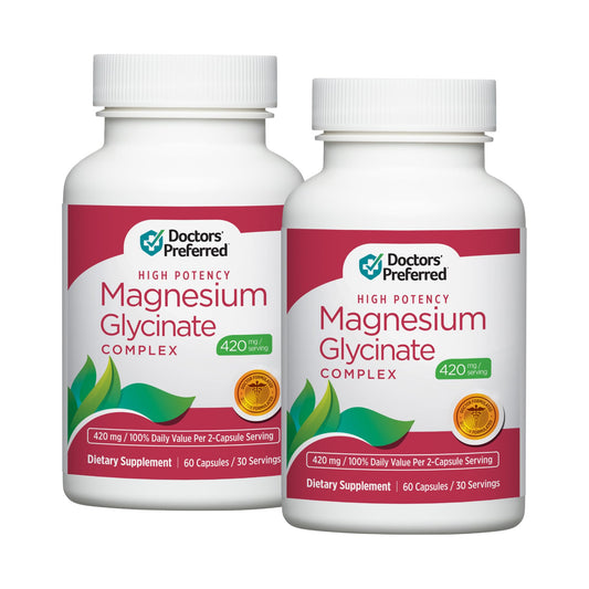 Doctors' Preferred Magnesium Glycinate Complex - Heart & Mood Support | Heart Health