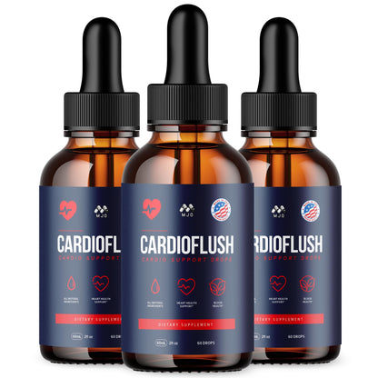 Cardio Flush Drops, Cardioflush Drops Premium Liquid Supplement 30 Servings