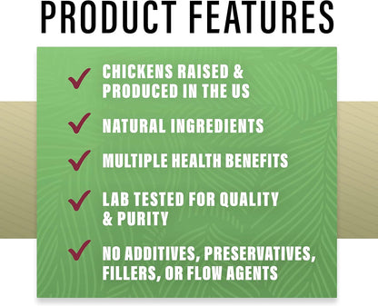 Perfect Organic Chicken Bone Broth Powder | Free Range Low Sodium Chicken Broth | Paleo & Keto Bone Broth Powder (330g) 30 Servings