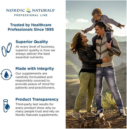 Nordic Naturals ProOmega, 1280 mg Omega-3, High Potency, Lemon, 90 Count | High Potency Fish Oil with EPA & DHA - Promotes Brain, Eye, Heart, & Immune Health - Non-GMO -90 servings