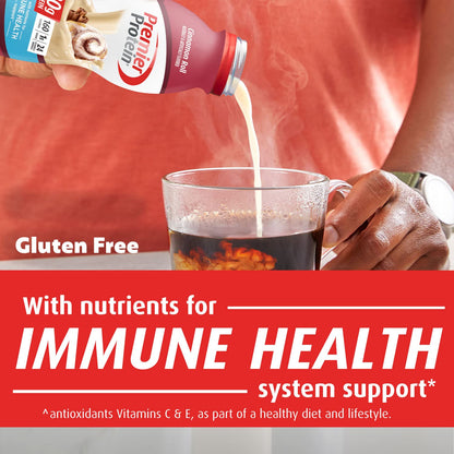 Premier Protein Shake, 30g Protein, 1g Sugar,24 Vitamins&Minerals Nutrients to Support