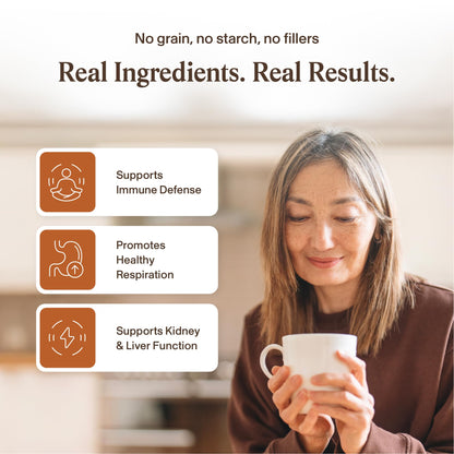 Real Mushrooms Cordyceps Mushroom Powder - Organic Cordyceps Powder Mushroom Energy and Wellness Support - Rich in Beta Glucans - Non-GMO, Vegan Supplement, 60 Servings