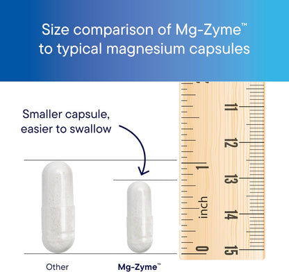 Biotics Research Mg-Zyme™ Triple Magnesium Complex 100 mg- Magnesium Glycinate, Gluconate, Aspartate Chelated Supplement, High Absorption, Support Sleep, Energy, Cardiovascular Health–100 Capsules