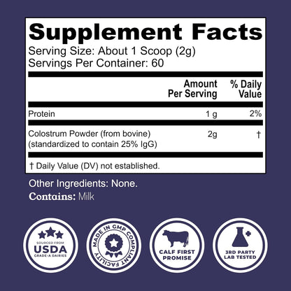 Left Coast Performance 25% IgG Colostrum Powder & Beef Organ Supplement - Bovine Wellness Bundle for Men and Women's Gut Health Energy Hormone Balance and Immune Support