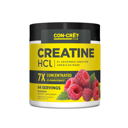 CON-CRET Creatine HCl Powder | Supports Muscle, Cognitive, and Immune Health