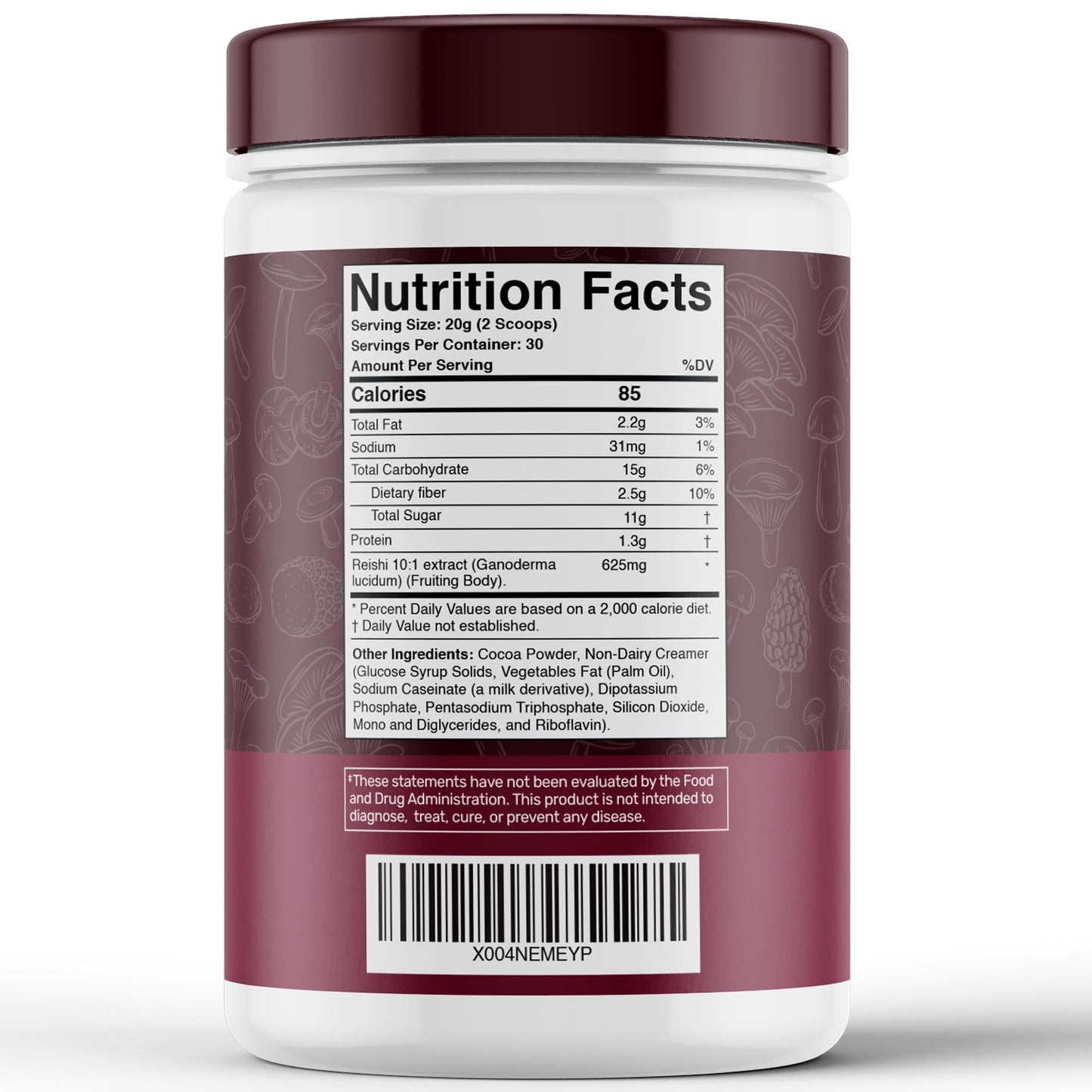 Mushroom Coffee, 90 Servings Organic Mushrooms Instant Coffea, Great Tasting Colombian Keto Coffee, 7 Superfood Mishrooms Lions Mane, Chaga, Reishi, Cordyceps, Maitake, Shiitake, and Turkey Tail