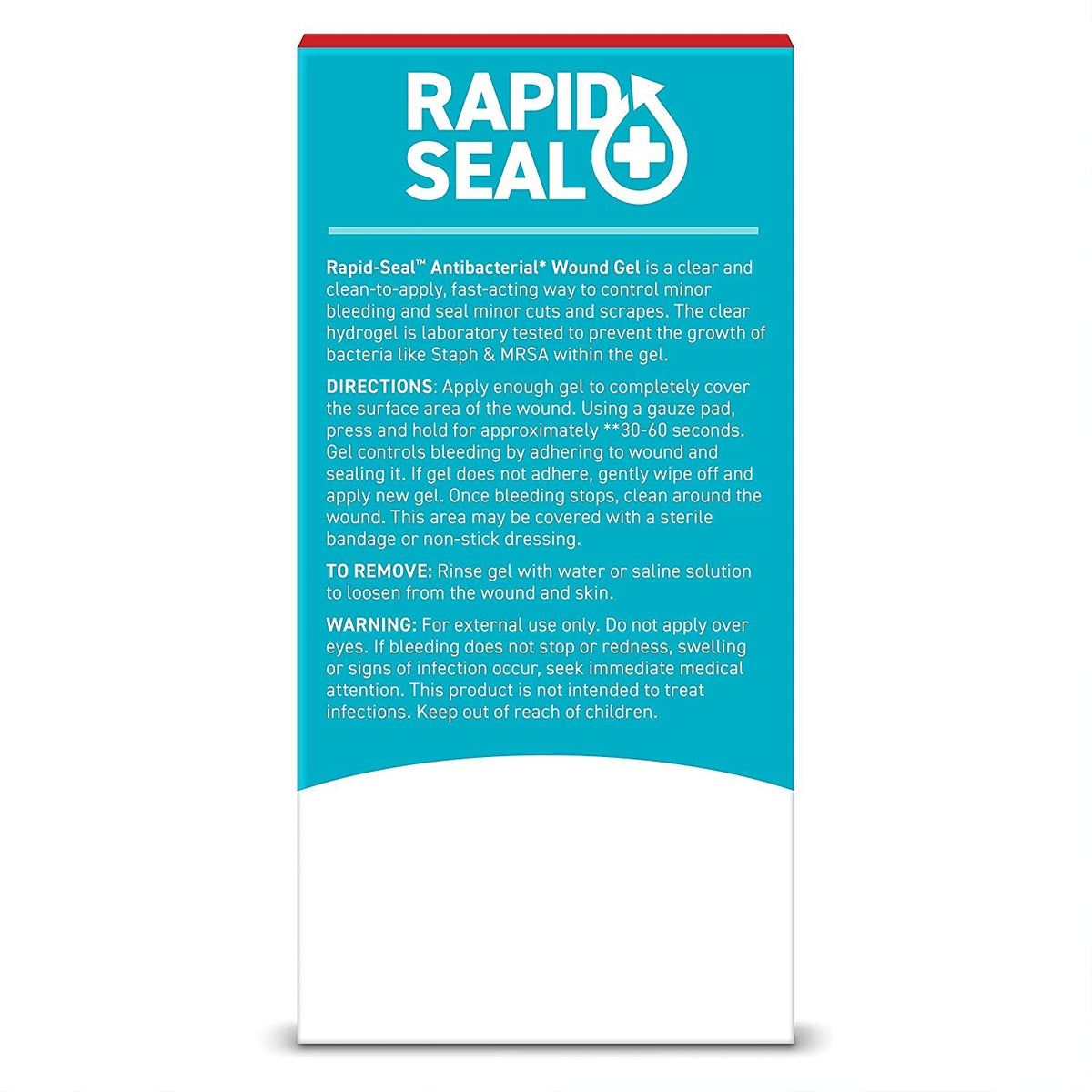 Rapid-Seal Wound Gel (1 Count) | Stops Bleeding in Seconds, Ideal for Cuts