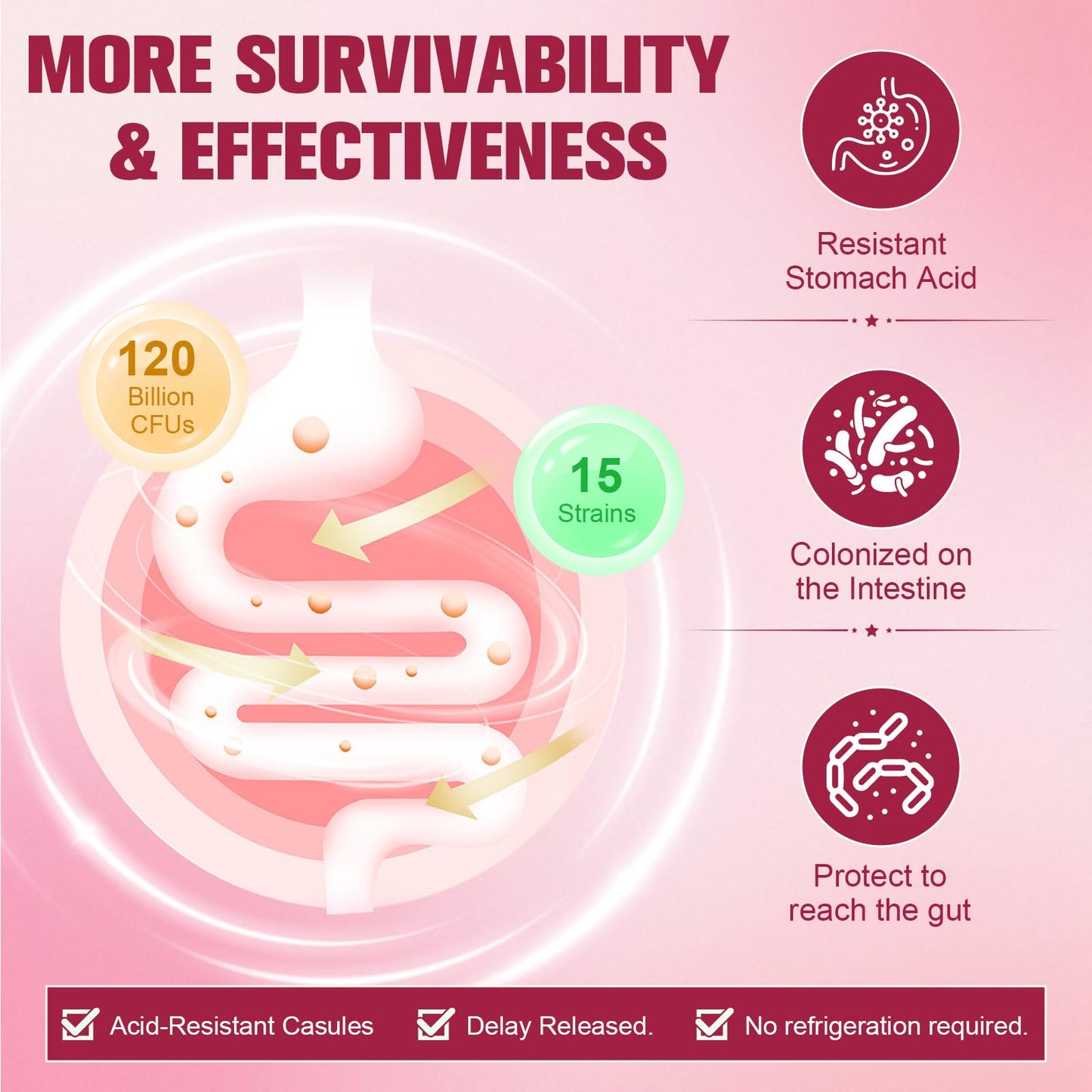 Totaria Probiotics for Women, 120 Billion Women Probiotic, with Akkermansia, Digestive Enzymes & Prebiotics, Cranberry, D-Mannose, for Gut, Vaginal, Urinary, Immune, PH Balance, 120 Vegan Capules