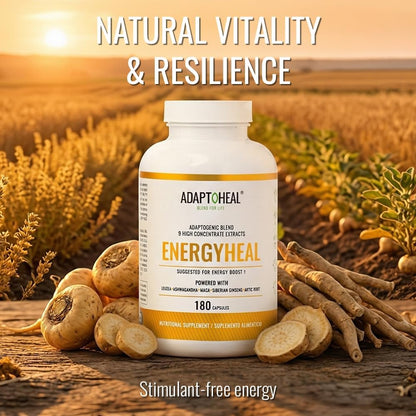 ADAPTOHEAL Support for Energy, Circulation, Immune Defense & Relaxation
