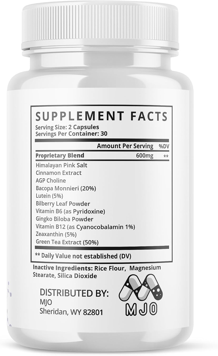 Neuro Mind Pro Capsules, Premium Formula NeuroMind Pro 1-Pack, 60 Capsules