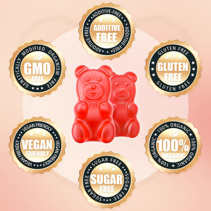 softbear Berberine with Ceylon Cinnamon Gummies-99% Purity Berberine HCL Supplements