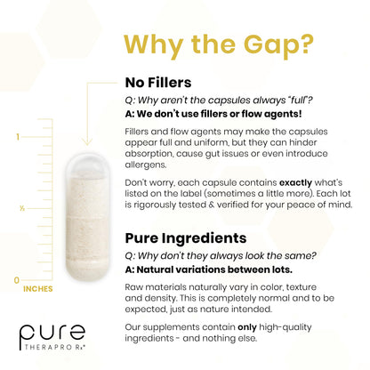 Pure Therapro Rx S-Acetyl Glutathione Gold, Extra-Strength | Patented Acetylated Form of Glutathione (EMOTHION) from Italy | Pharmaceutical Grade | Zero Fillers (60 Capsules (300mg))