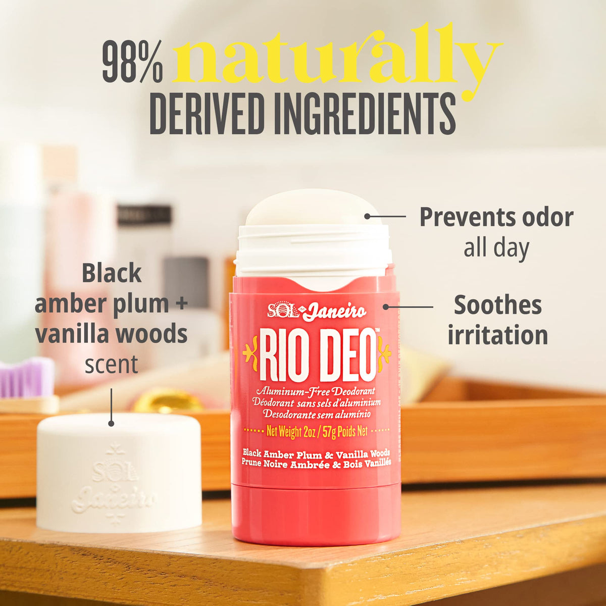 Sol de Janeiro Rio Deo Cheirosa '40 Refillable Deodorant