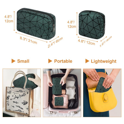 Likesing Sanitary Napkin Storage Bag, Leather First Period Kit for Girls 9-12, Portable Tampon Menstrual