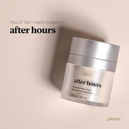 Plexus After Hours™ Restorative Night Cream | 1 Fl. Oz./30 ml | Nourishing, Supports Skin Hydration & Elasticity | Moisture Barrier Protection, & Smooths Fine Lines