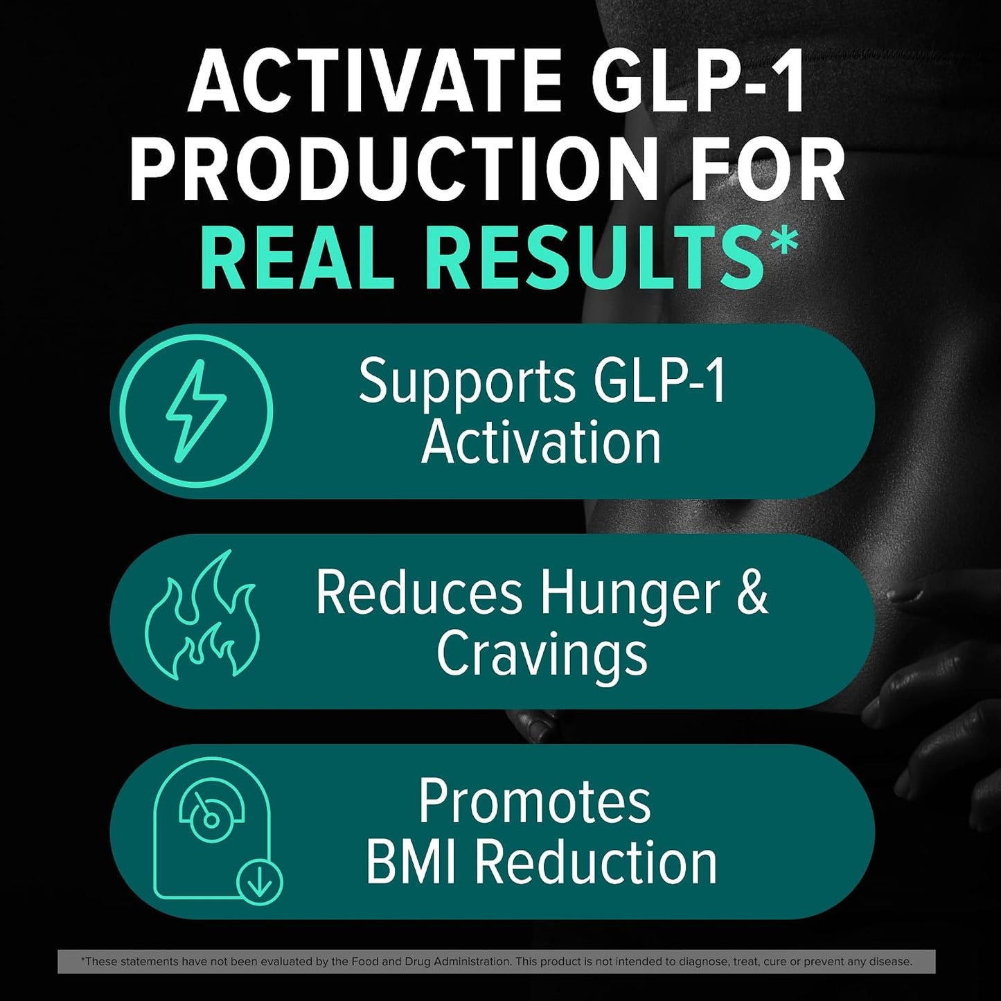 GLP-1 Supplement - Super Berberine Weight Management Support Healthy GLP-1 Naturally | Advanced Appetite Control & Metabolism Support with Clinically Studied Ingredients  | Stimulant Free