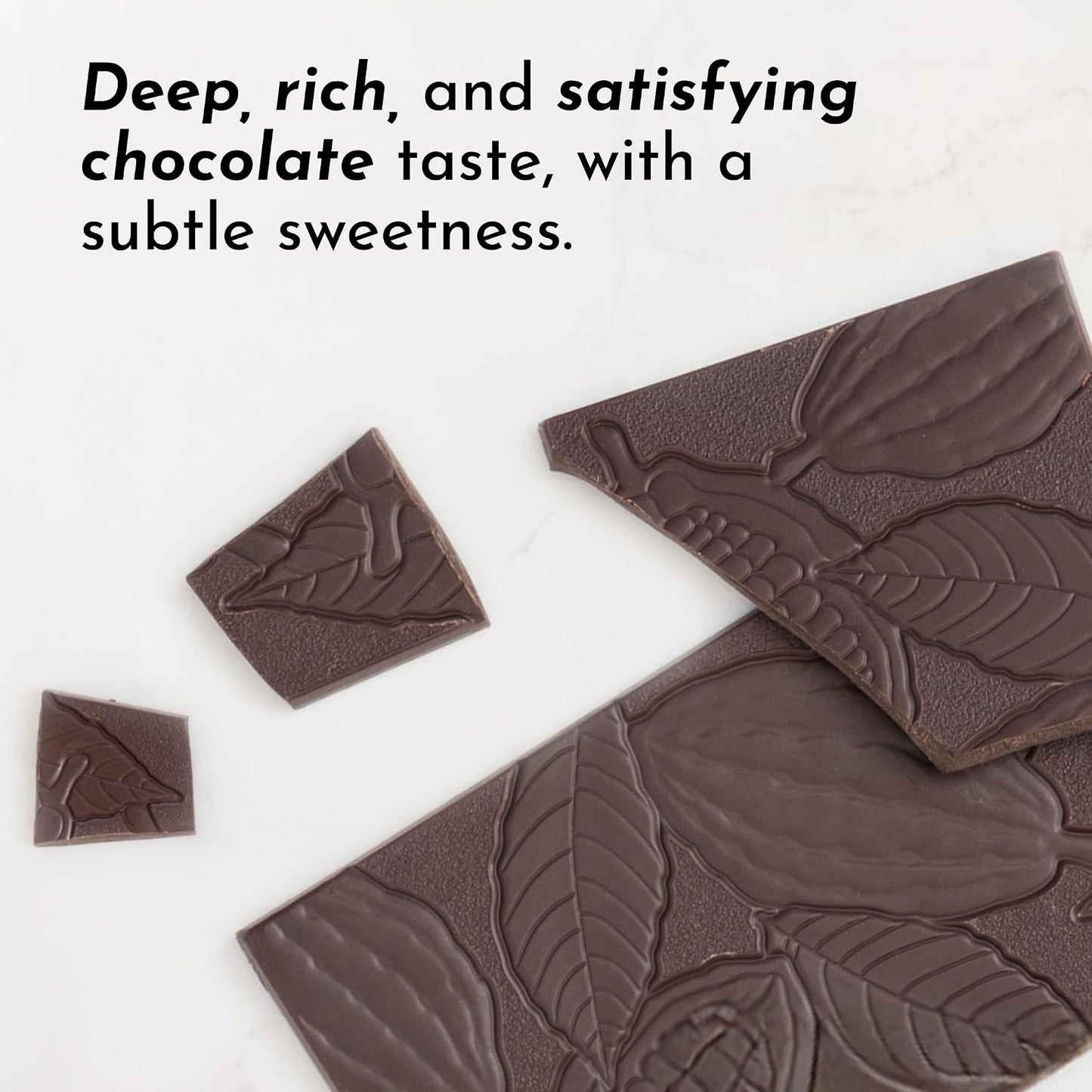 JUST INGREDIENTS Superfood Hot Chocolate Powder - Collagen, Cacao, Ashwagandha, Turmeric, 25 Servings