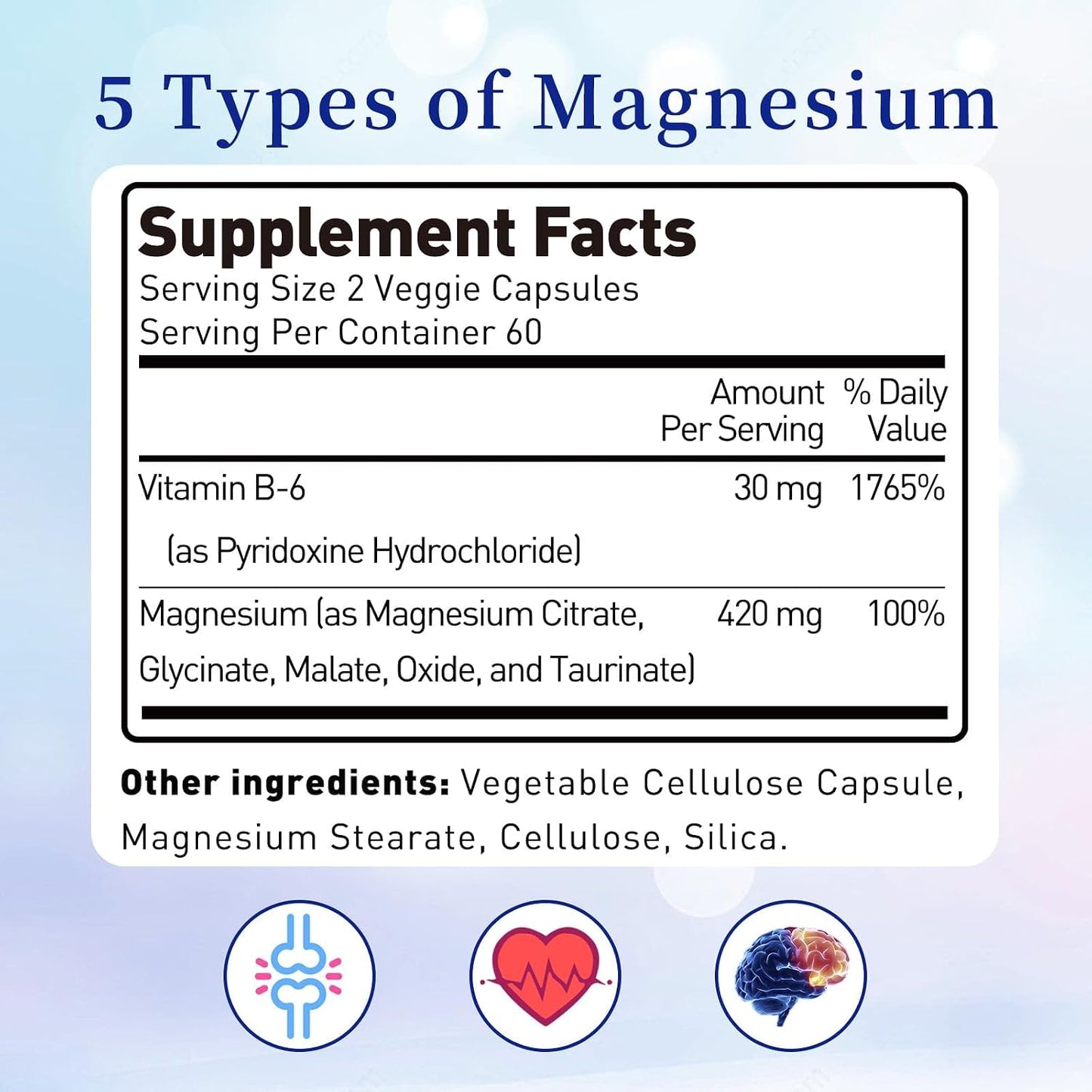 Potassium Citrate 1000mg & Magnesium Complex Supplement with 420mg Magnesium, Supplement Bundle for Support Heart, Muscle, Nerve, Bone Health