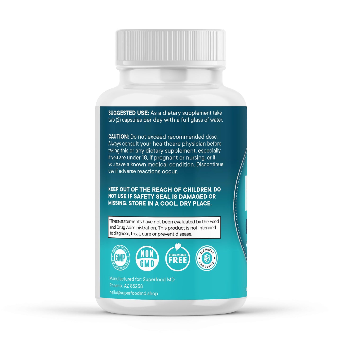 NAD+ Supplement Liposomal + Resveratrol for Women & Men, Astaxanthin, CoQ10, Alpha Lipoic Acid, Green Tea - 120 Count