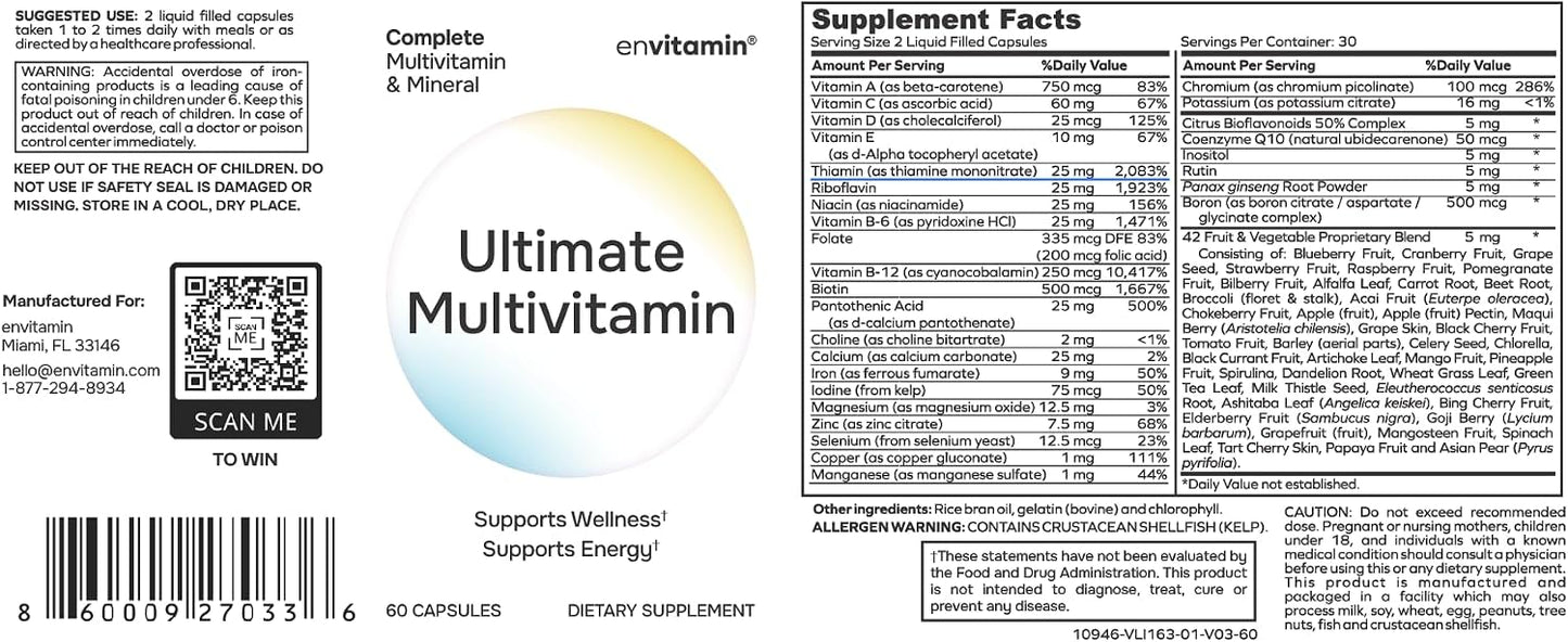 envitamin Womens Probiotic & Ultimate Multivitamin Bundle