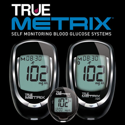 TRUE METRIX Self Monitoring Blood Glucose Test Strips, 100 Count | Blood Glucose Test Strips Compatible with TRUE METRIX Family of Self Monitoring Blood Glucose Meters, Value Pack