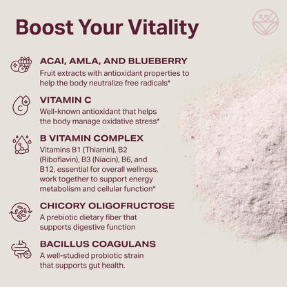Proper The Purples Antioxidant Superfood Powder with Acai and Blueberry