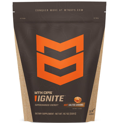MTN OPS Hot Ignite Focus & Energy Coffee, Mountain Mocha