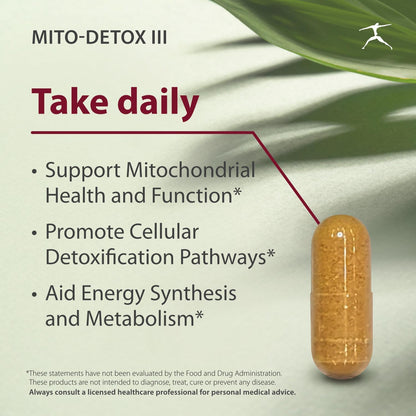 BIOSPEC NUTRITIONALS Mito-Detox III - N-Acetyl Cysteine (NAC), Acetyl L-Carnitine, Alpha Lipoic Acid (ALA), Co-Q-10