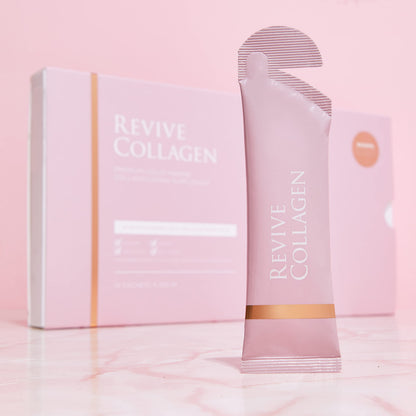 Revive Collagen Premium 8,500mg Hydrolysed Marine Collagen Drink with Added Hyaluronic Acid & Aloe Vera