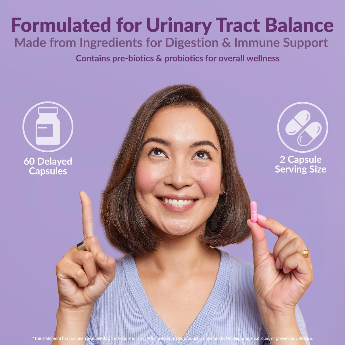 Probiotics for Women- 3 Pack(180 Capsules) - Ultimate Flora Bloom Probiotic Supplement for Women