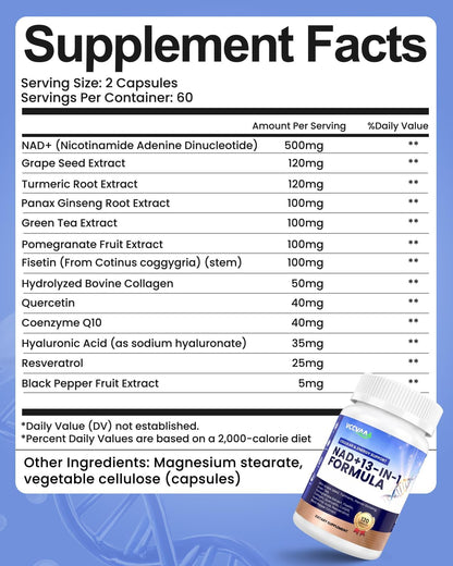 Magnesium Complex 700mg + NAD Supplement