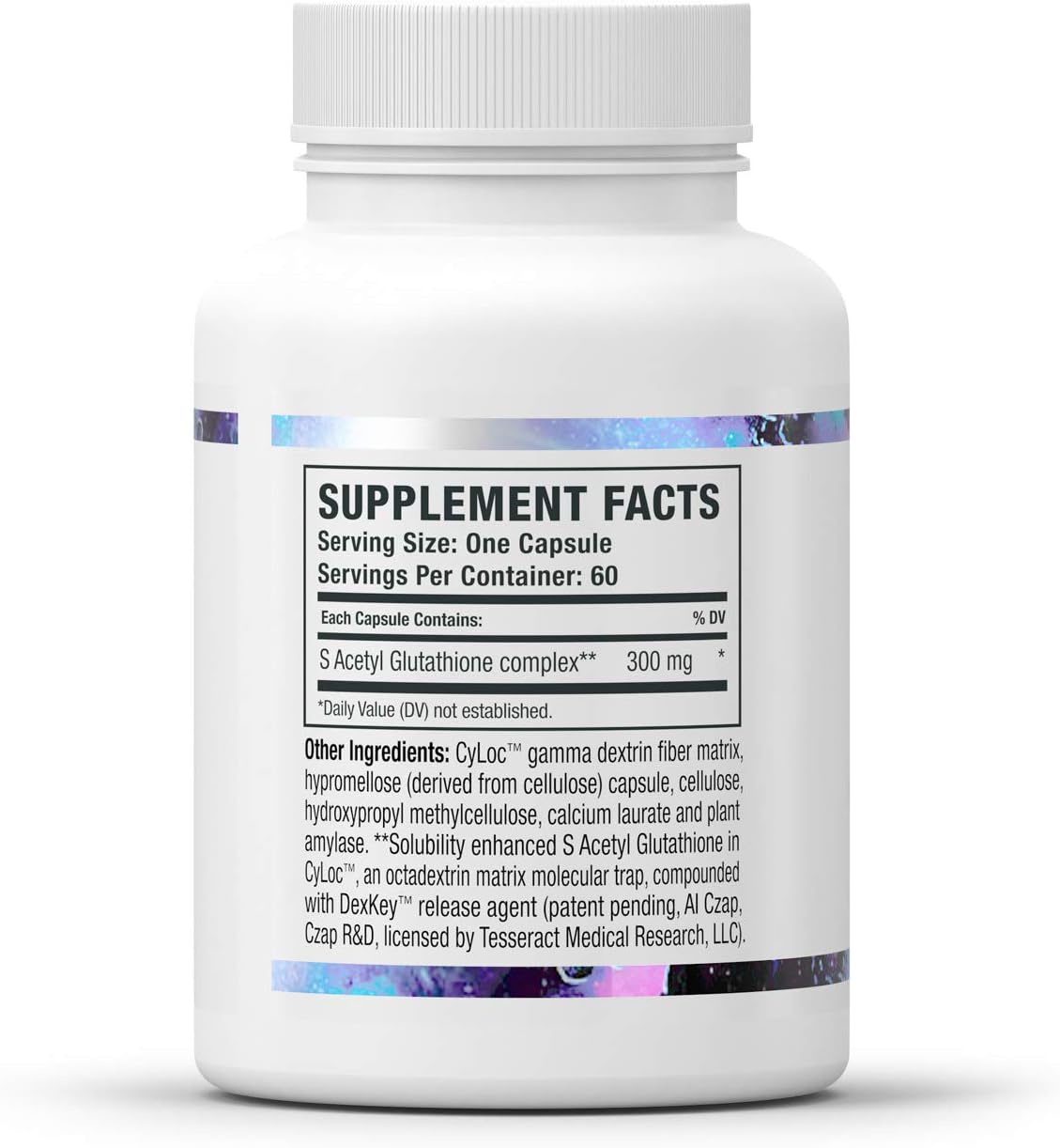 Tesseract Medical Research Master Antioxidant and Vitality Bundle, Glutathione Supplement for Neurological Support and Muscle Health, Hypoallergenic Formula