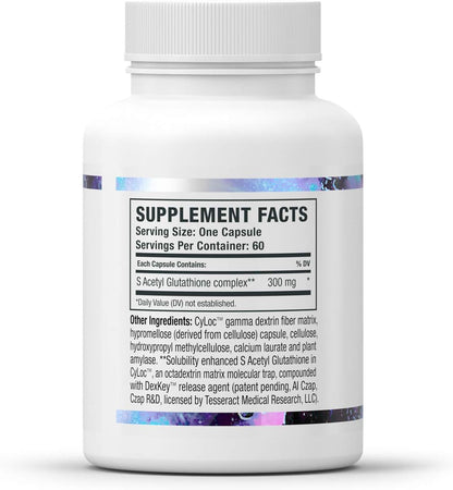 Tesseract Medical Research Master Antioxidant and Vitality Bundle, Glutathione Supplement for Neurological Support and Muscle Health, Hypoallergenic Formula