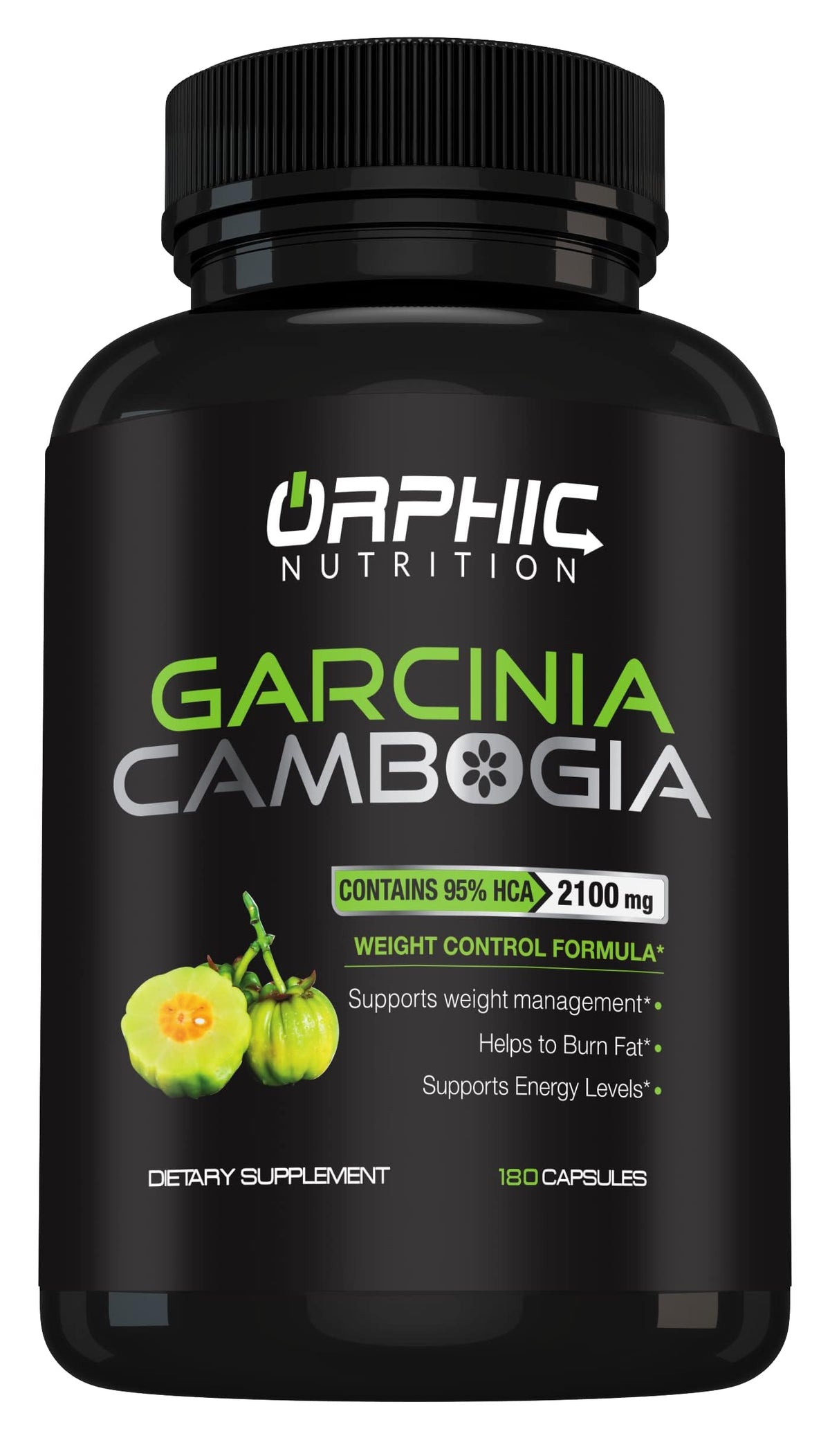 ORPHIC NUTRITION Garcinia Cambogia Extract 2 Months Supply - to Support Weight Loss Efforts