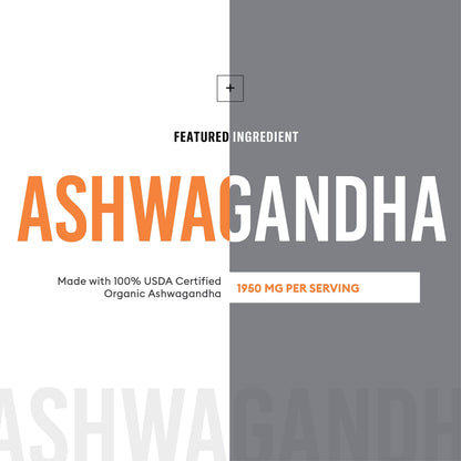 Physician's CHOICE Ashwagandha Supplement - 1950mg of Bioavailable Organic Ashwagan
