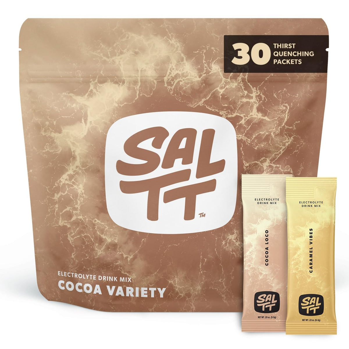 SALTT Electrolyte Packets - Fruit Variety (30 Sticks) - Zero Sugar