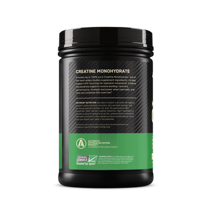 Optimum Nutrition Micronized Creatine Monohydrate Powder, Unflavored, Keto Friendly