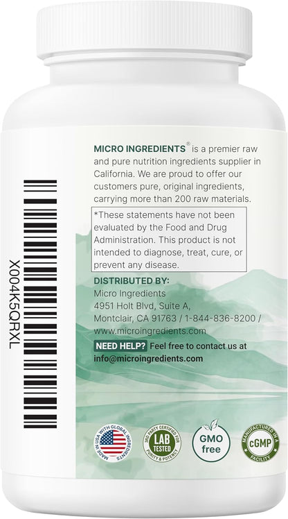 Lithium Orotate 10mg, 240 Veggie Capsules | 5mg Per Capsules | High Bioavailability Trace Mineral | Healthy Aging, Brain Supplement, & Mood Support | Non-GMO, Gluten Free