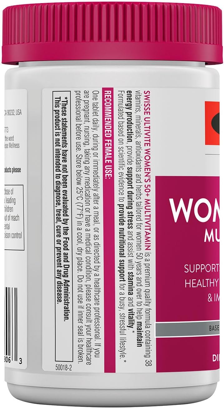 Swisse Daily Multivitamin for Men & Women 50 and Over Combo