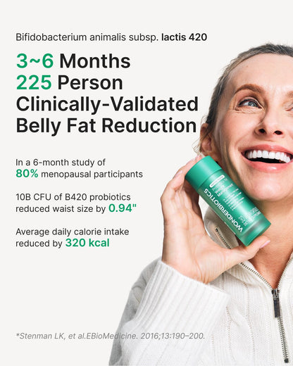 Appetite Suppressant GLP-1 Support Supplement - 30 Capsules | Probiotic + Prebiotic, Super Berberine for Weight Loss, Metabolism, Craving Control, 20B CFU, 8 Clinically Studied Strains