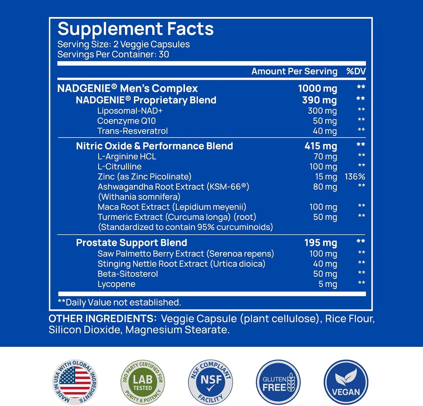 Selerb NAD+ Supplements for Men & 18 in 1 Magnesium Complex – Cellular Energy, Muscle, Sleep & Bone Support with Nitric Oxide, Resveratrol, CoQ10, Liposomal Magnesium, D3 & K2