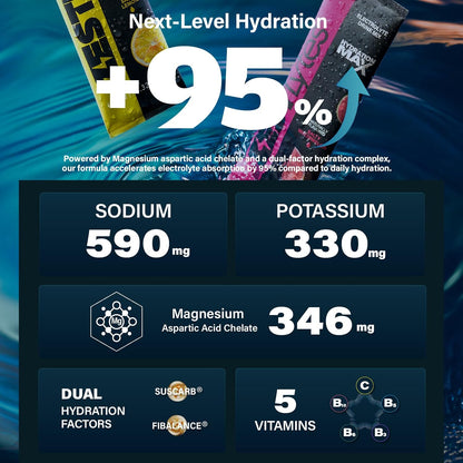 28 Sticks Salty Fruit Sugar Free Electrolyte Hydration Packets High Sodium | Low Calorie Electrolyte Powder Drink Mix, Liquid Daily IV Flavors Salty Watermelon Raspberry Lemon Orange