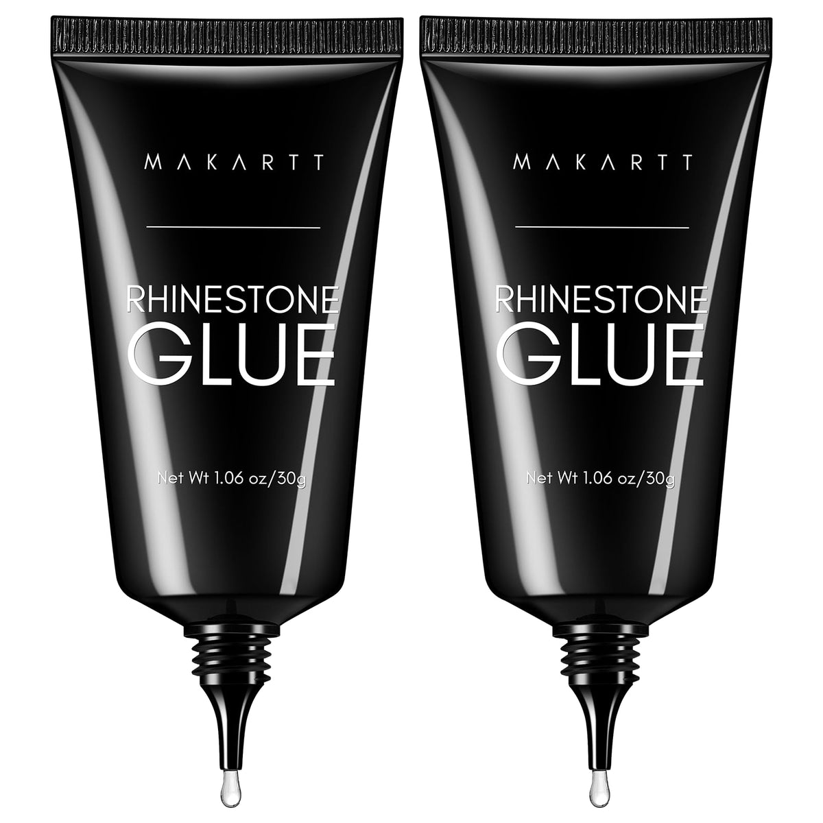 Makartt Nail Rhinestone Glue for Nails 60ML Gel Nail Glue for Rhinestones Gems Super 