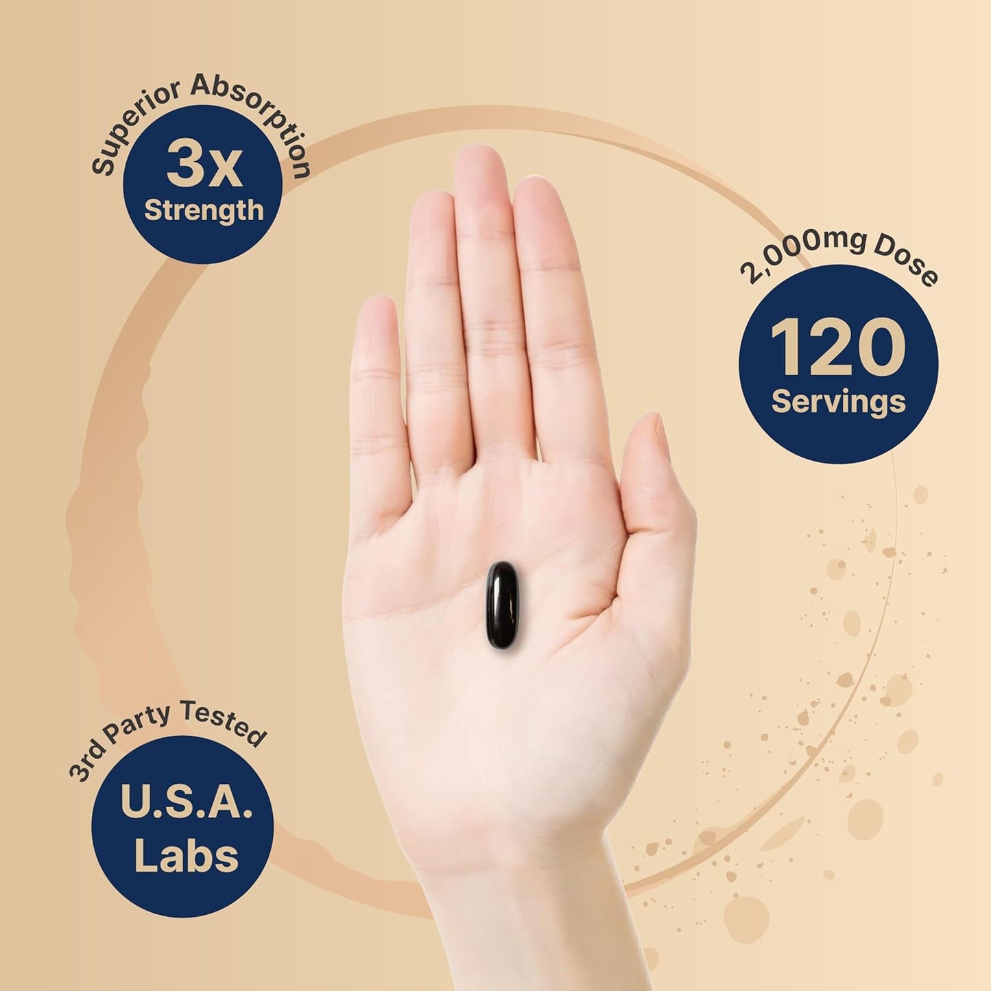 NatureBell Antarctic Krill Oil 2000mg Supplement, 240 Softgels, 3X Strength Natural Source of Omega-3s, EPA 240mg + DHA 160mg + Astaxanthin 800mcg – No Fishy Aftertaste – Mercury Free & Non-GMO