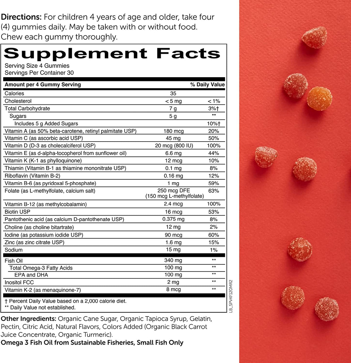 SmartyPants Kids Multivitamin Gummies and Probiotic Immunity Bundle: Omega 3 Fish Oil